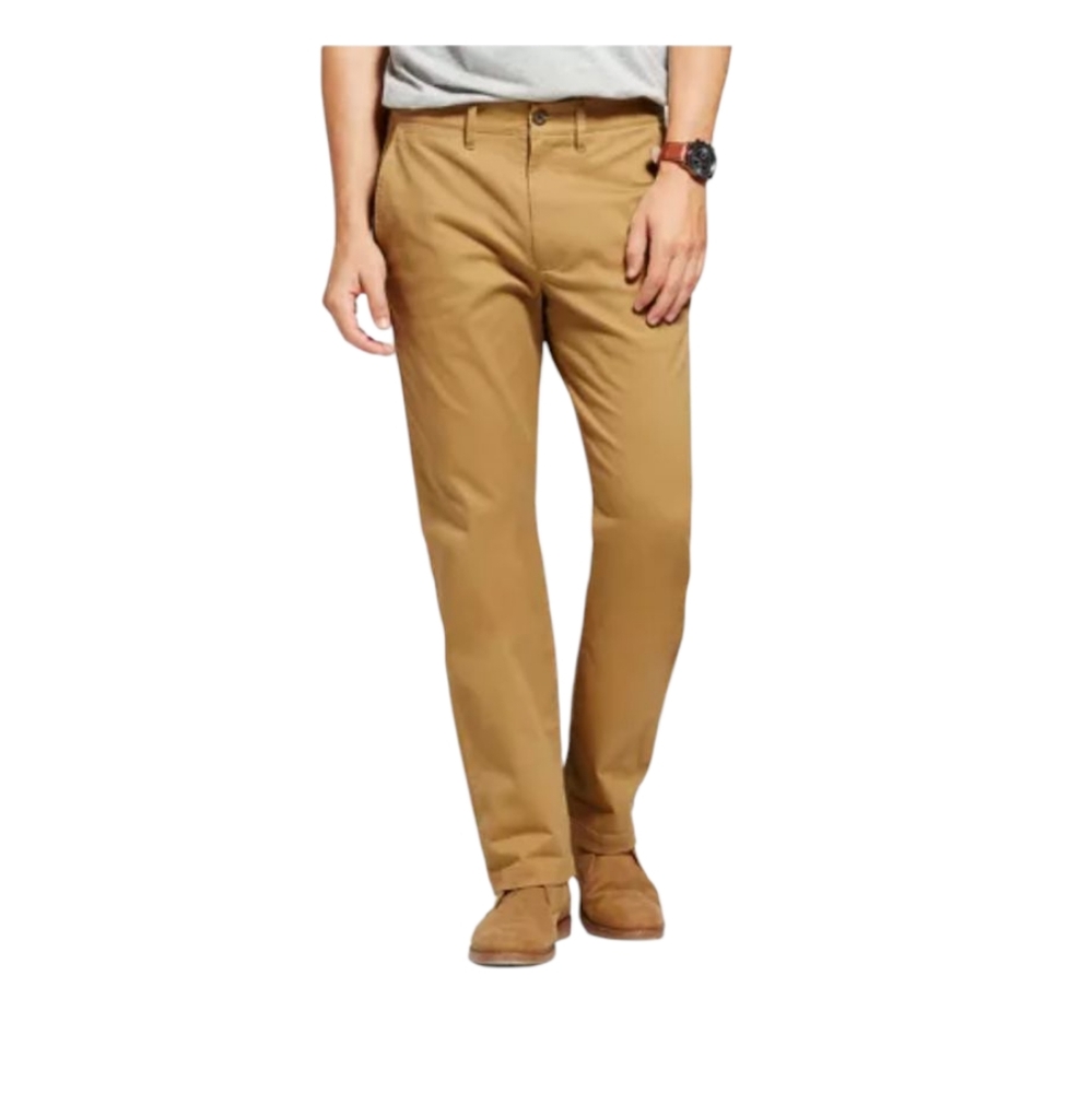 Goodfellow & Co Tan Straight Tech Chinos 42x34, 48x34, 50x34